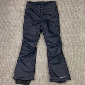 Columbia Omni Tech Pants Women's Medium Black Waterproof Snowboard Ski Bugaboo